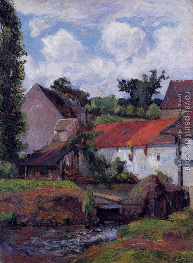 Paul Gauguin : Farm in Osny